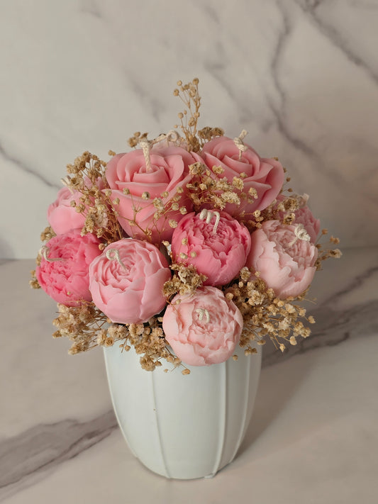 Blooming in wax