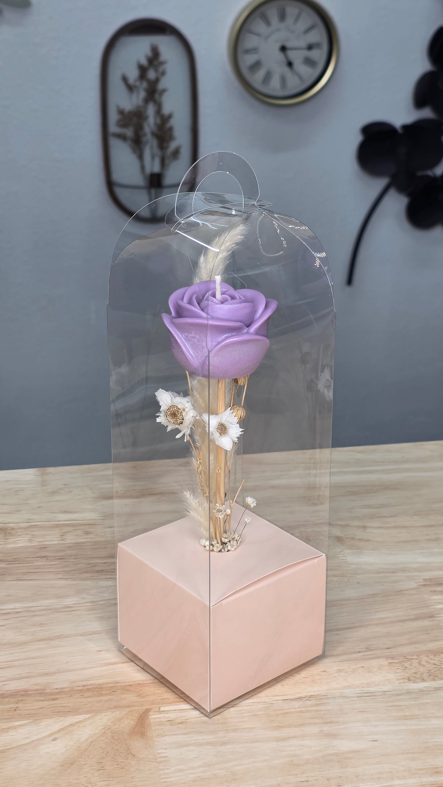 Kyara's single candle bouquet 💐 🕯